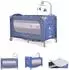 Cangaroo Once Upon a Time 3 Reisebett, blau, 60x120cm