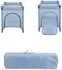 KIKKABOO So Gifted Reisebett 60x120cm, 1 Ebene, hellblau (So Gifted 2023)