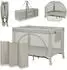 Lionelo Laura 2-in-1 Reisebett & Laufgitter, beige, 0–36 Monate (LO-LAURA BEIGE SAND)