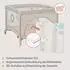 Lionelo Mille Reisebett & Laufstall 100x100cm, 0-36 Monate (LO-MILLE PLUS GREY BEIGE)