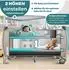 Kidiz Reisebett klappbar 120x60 mit Matratze, Wickelauflage & Moskitonetz, bis 15kg