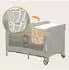 Lionelo Flower Reisebett 4-in-1, cappuccino, bis 15kg (Flower)