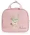 Cangaroo Indiana Reisebett 2 Ebenen mit Matratze und Wickeltasche, rosa (108459)