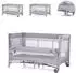 Chipolino Glory Reisebett 2 Ebenen, faltbar, grau (KOSIGL2502CL)