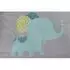 Moni Laufstall Giant klappbar mit Matratze, grau-beige