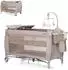 Chipolino Reisebett Bella 2 Ebenen, seitlicher Eingang, beige/grau