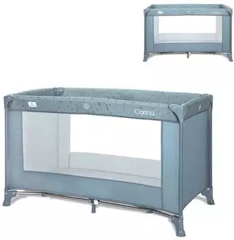 Lorelli Carina Reisebett faltbar, 120x60cm, Mesh-Seiten, Tragetasche (Carina)