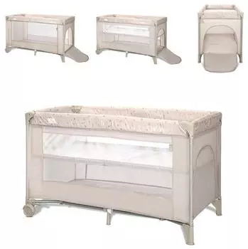 Lorelli Carina Reisebett 2 Ebenen, faltbar, beige (10080672417)