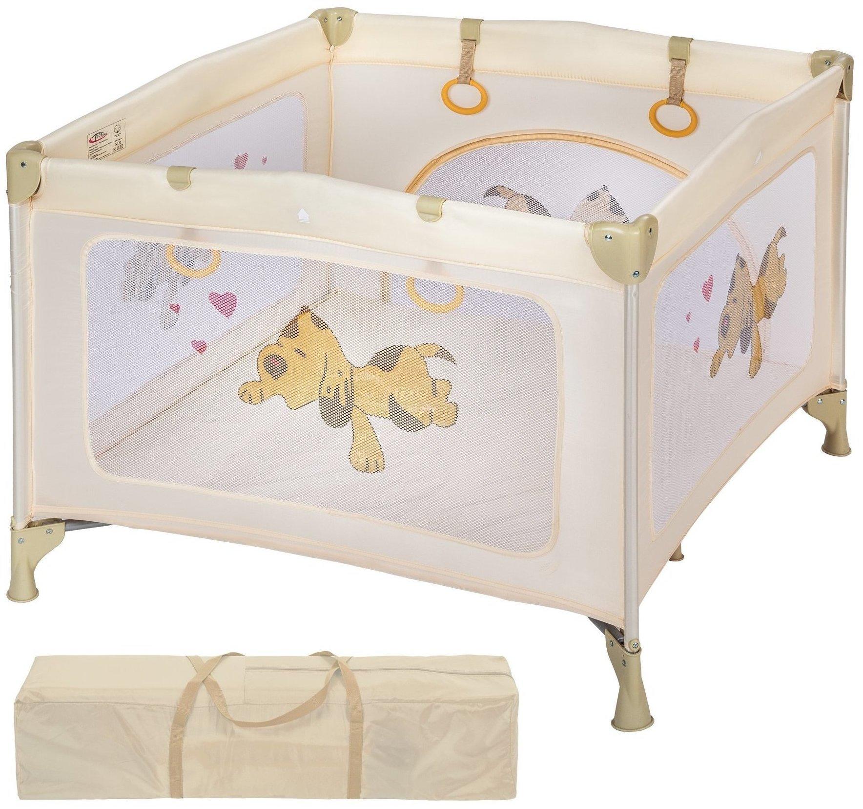 TecTake Baby Laufstall Tommy Junior beige Test TOP Angebote ab 61,89 €  (April 2023)
