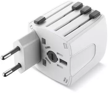Cellular Line World Adapter universeller Reisestecker EU/USA/UK (A33)