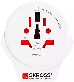Skross World to UK USB Reiseadapter (1.500267-E)
