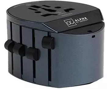 Skross Alpha Line Universalreiseadapter 2/3-polig 10A 2500W (1.104100)