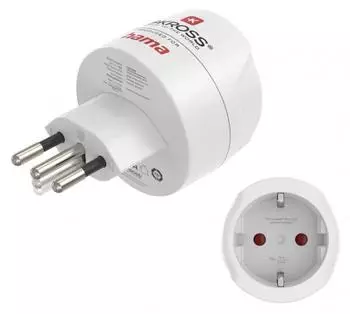 Hama Reiseadapter Typ J/L/N, 3-polig, Schweiz/Italien/Brasilien (00223487)