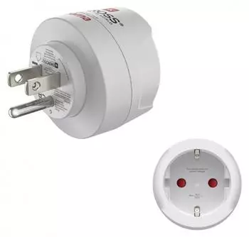Hama Reiseadapter Typ B, 3-polig, USA/Kanada/Karibik (00223485)
