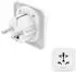 Hama Reiseadapter Typ E/F, 3-polig, 100-250V (00223462)