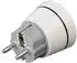 Hama Reisestecker UK/Typ G auf Deutschland/Typ F, weiß (00223452)