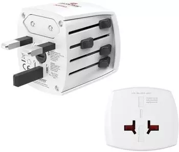 Hama MUV Micro Weltreiseadapter, 2-polig (00223466)