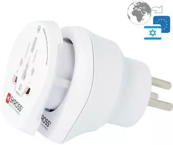 Skross Combo World to Israel Reiseadapter (1.500216-E)