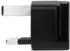 Intirilife Steckdosen-Reiseadapter UK Typ G auf Schuko, schwarz, 4er-Set (DE-142552)