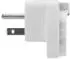Intirilife Reiseadapter Typ B auf EU Schuko, 4er-Set, weiß (DE-142554)