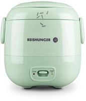Reishunger Mini Reiskocher (0,3 l) | Schwarz | Elektrischer Reiskocher f&uuml;r 1-2