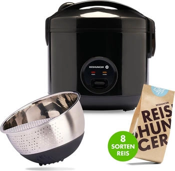 Reishunger Basis Reiskocher Starter Set Schwarz