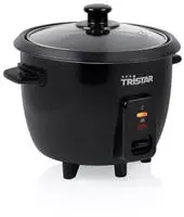 Tristar RK-6141 Reiskocher Schwarz Antihaftbeschichtung, Kontrollleuchte, mit