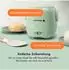 Reishunger Mini Reiskocher 0,3l + Inkl 8 Reissorten Vorteils-Set Salbeigrün