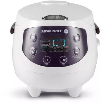 Reishunger Mini Reiskocher 0,6l wei&szlig;