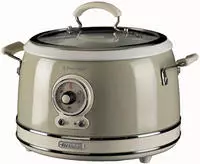 Ariete 2904CR, Ariete Reiskocher Vintage Beige (beige, 700 Watt, 3,5 Liter)