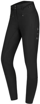 ELT by Waldhausen Reithose Damen Full-Grip Maja Glam Curved High Waist Vollbesatz schwarz