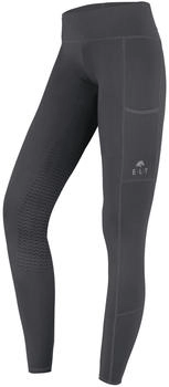 ELT by Waldhausen Thermo-Reitleggings Damen Full-Grip Ella asphalt