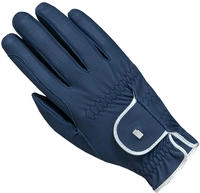 Roeckl LONA Light & Grip Reithandschuh 6 navy/silber