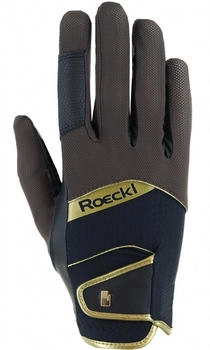 Roeckl Millero E (01-310027) dark mocha/ black