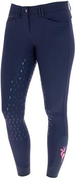 Covalliero Reithose Janne x PinkRibbon dark navy