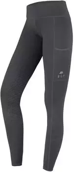 ELT by Waldhausen Thermo-Reitleggings Kinder Full-Grip Ella asphalt