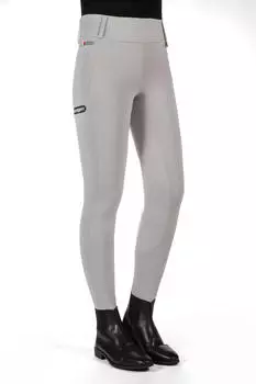 HKM Livigno Silicon Vollbesatz Reitleggings (14885) dunkelgrün