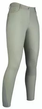 HKM Sunshine Reithose mit Silikon-Kniebesatz (12709) graugrün