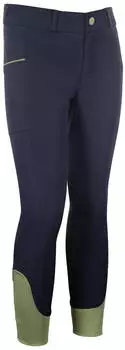 HKM Claire Silicon Vollbesatz Reithose (15080) graugrün