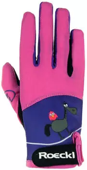 Roeckl Kansas Kids Sommer Reithandschuh t&uuml;rkis
