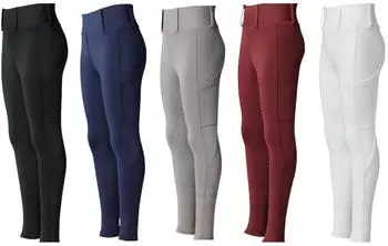 Pfiff Reitleggings Selina mit Handytasche (103100) wei&szlig;