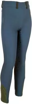 HKM Pony Dream II Silikon-Vollbesatz Reitleggings (15079) rauchblau