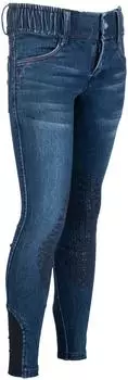 HKM Comfy Silicon Kniebesatz Reithose (14612) dunkelblau