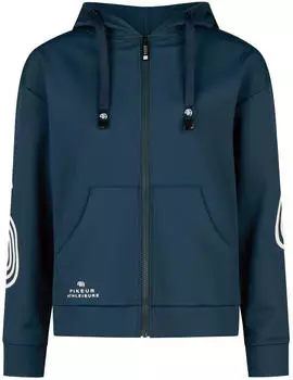 Pikeur Damen Sweat-Jacke Athleisure HW 2025 Hoody pine green