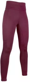 HKM Cosy II Style Silikon-Vollbesatz Reitleggings (12964) grau