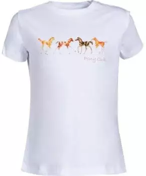 HKM Pony Club T-Shirt weiß