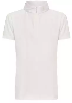 Imperial Riding IRH Jamy Funktionsshirt mit Half-Zip und Stehkragen (KL35126006) weiß