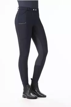HKM Rosegold Glamour Winter Style Reithose (13308) schwarz/rosegold