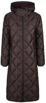 Pikeur Quiltdiamond Mantel mit Kapuze (202501153) chocolate brown