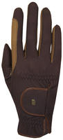 Roeckl MALTA Light & Grip bicolor Reithandschuh 10 mokka/caramel